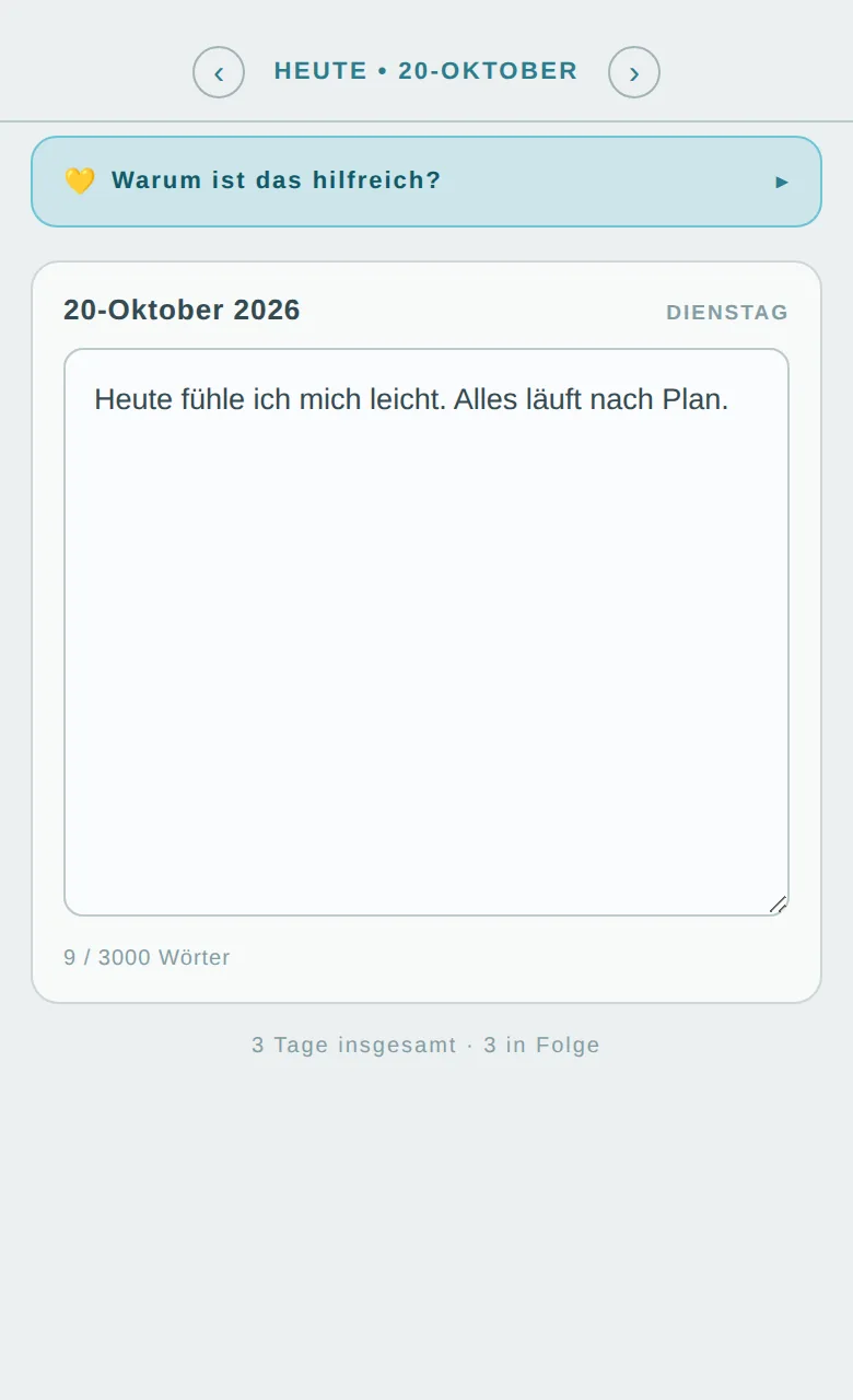 Tagebuch