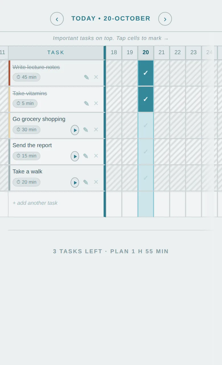 Tasks